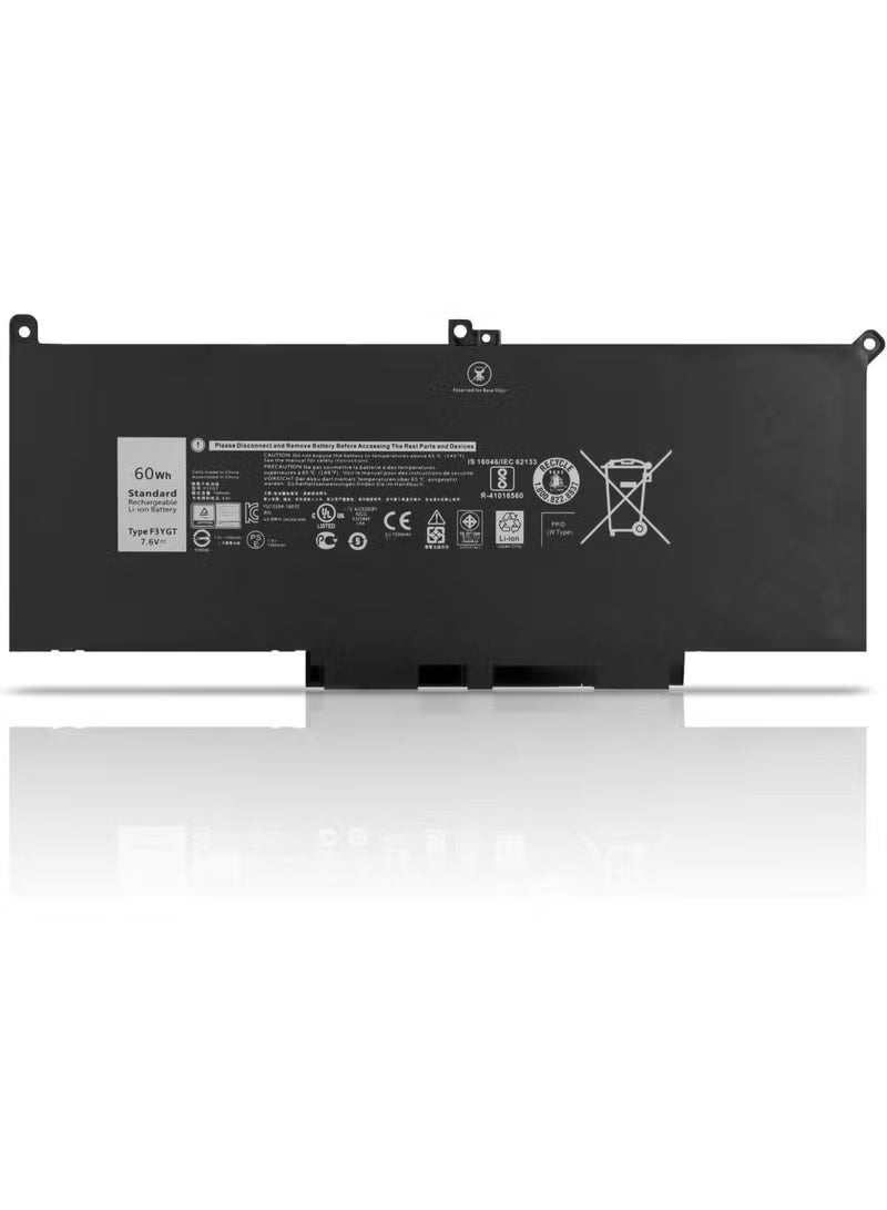بطارية بديلة F3YGT لأجهزة DELL Latitude 7480 و7490 و7390 و7280 و7290 و7380 وE7280 وE7480 وE7490 - Image 4